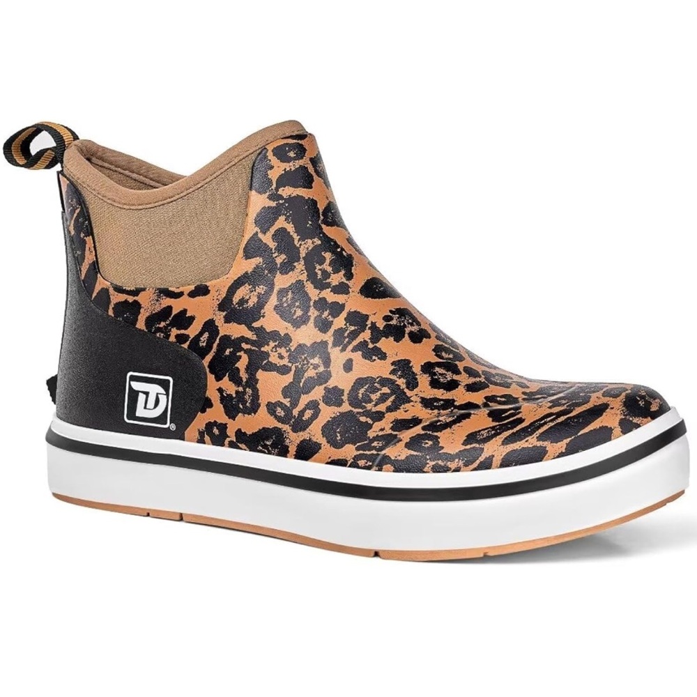 Cheetah Deck Boots/Rain Boots